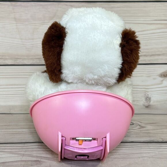 VTG Battery Operated Rocking Dog Toy Squeaker Plush Stuffed Animal Taiwan 70s? - Picture 6 of 10